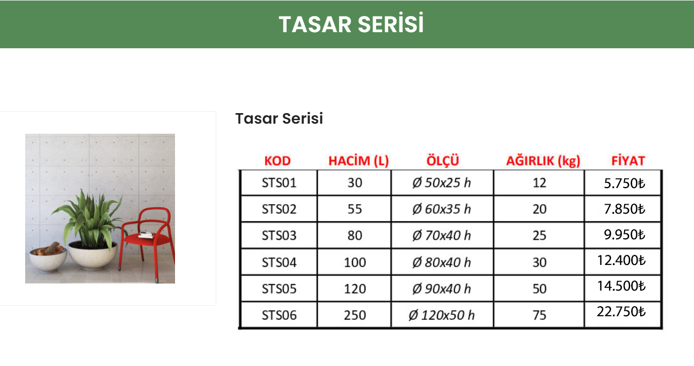 31  TASAR SERİSİ